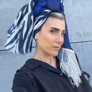 לונג זברה כותנה שילוב פרנזים