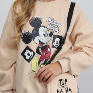 פוטר מיקי מפנק+ תיק תואם בצבעים