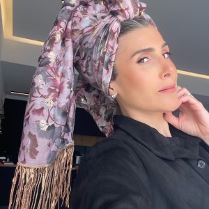 לונג כותנה מהודר שילוב פרנזים A2