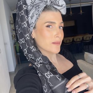 לונג קשמיר דו צדדי דגם Q7