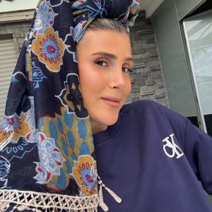 לונג כותנה סיומת פרנזים