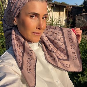 מרובעת משי גוצ'י A3