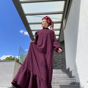 ג'לביה מקסי דגם 'אליאן'- חציל