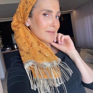 משולבת מהודרת שילוב פרנזים זהב