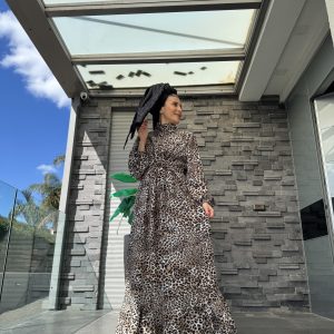 ג'לביה מקסי דגם 'אליאן'- מנומר 2