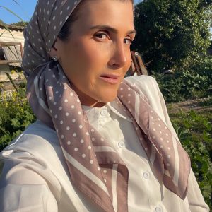 מרובעת משי נקודות A5