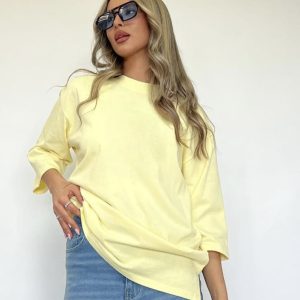 חולצות אוברסייז במבחר צבעים